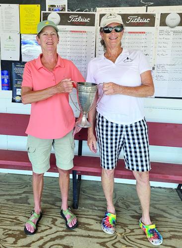 Golf Column - Lake Kezar - Donna Lebkuecher and Sue Clout won the B and C Flights