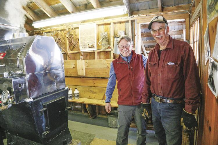 03-13-24 Black Mtn Sugarhouse pose inside