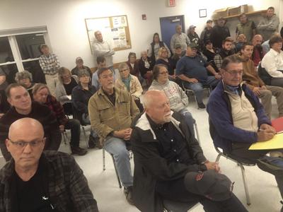 Redstone crowd at planning board