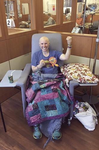 Wheel Family Fun - Jamie Webb during chemo