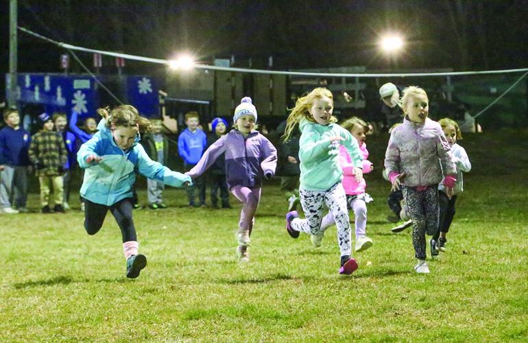 11-24-25 Conway Rec Turkey Trot start k-1 girls