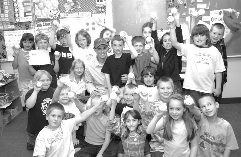 John Fuller - Jeff Locke with students