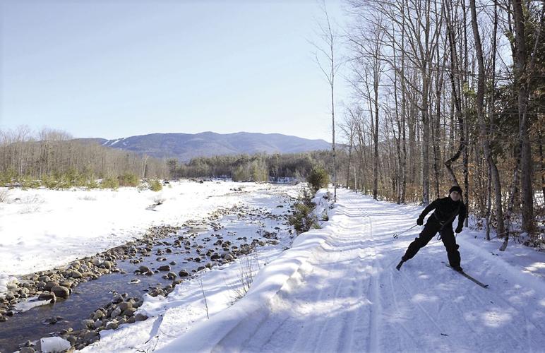 Nordic Tracks - along the Saco River at Bear Notch Ski Touring Center