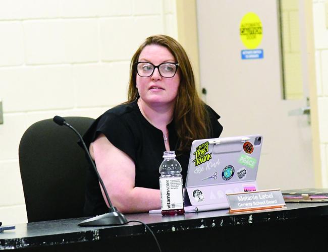 Conway School Board - retention policy - Melanie Lebel