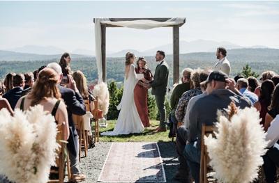 Katie Tefft and Ethan Evankow wed in Dummer