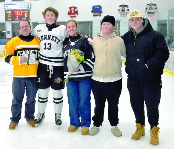 KHS Hockey - senior night - Greyson Witchley