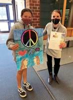 Pine Tree student wins Lions Club peace poster contest
