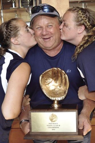 Fred Apt with 2011 trophy