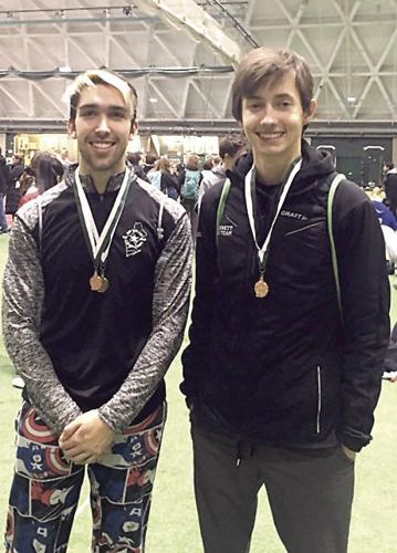KHS Indoor Track - Chris Caputo and Chris Desmaris