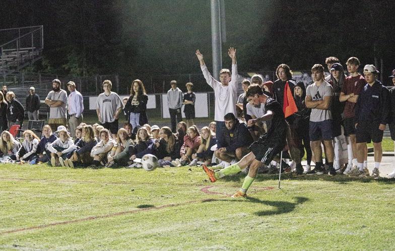 KHS boys soccer - Willem Badger corner