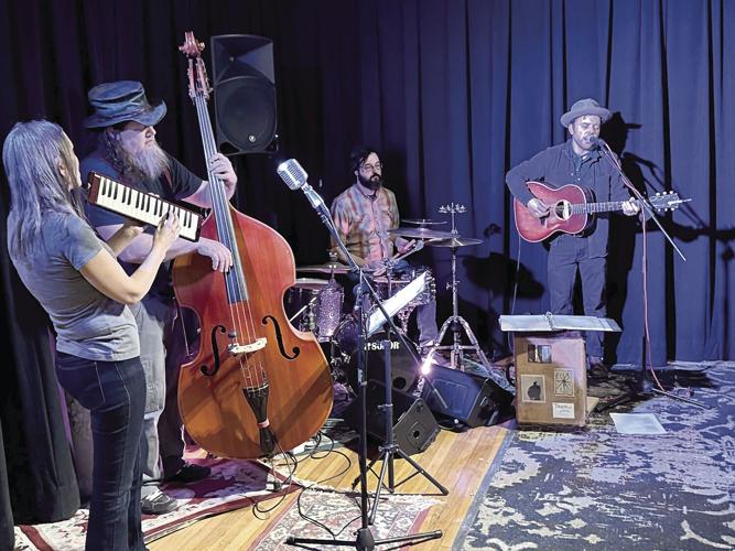 Valley Voice - Performing at the Majestic Cafe