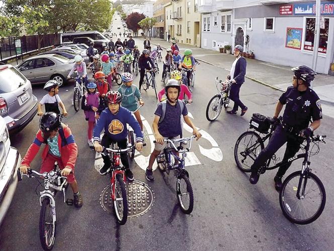 Wheel Family Fun - Bike and Roll to School Day in San Fran