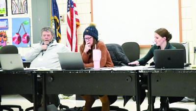 SAU 9 Board - budget - Aimee Frechette, Kelemen and DiGregorio