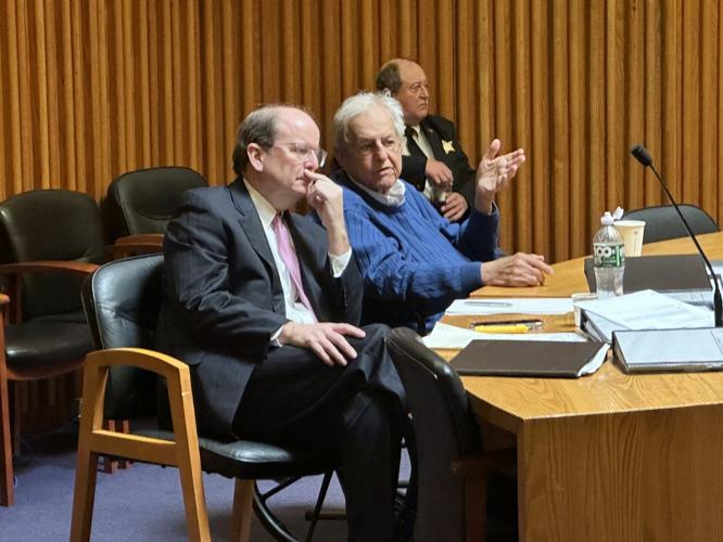 Defense attorney Michael Connolly and Richard H. Rosen