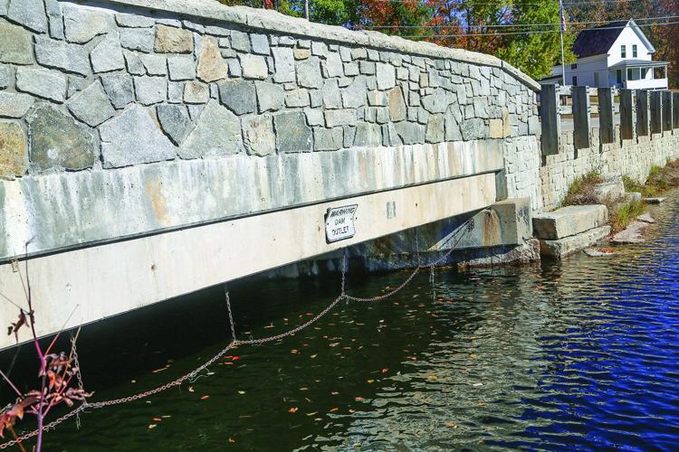 10-20-26 Conway Lake dam outlet