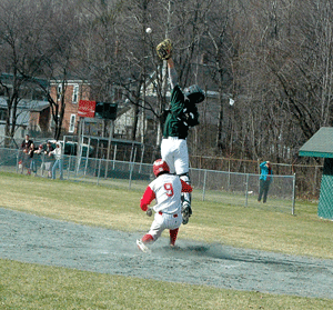 Unearned runs cost Mounties dearly in 7-4 loss