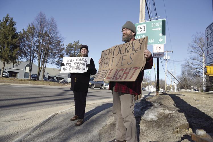 Release the Mueller report protest 1