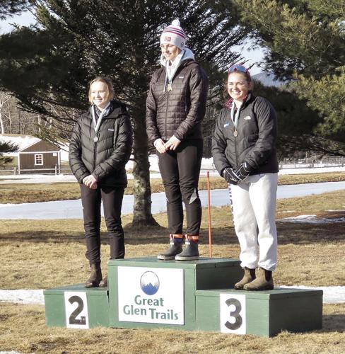 KHS Girls XC - State Champs - Carli Krebs and Grace Perley