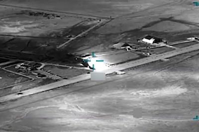 AI is helping U.S. forces find and choose targets in Iran, like this airfield.