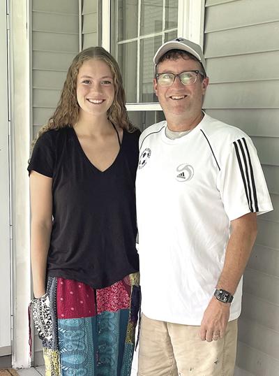 FA Soccer Camp - Coach Bob Hodgman-Burns and Head Counselor Lucy Hodgman-Burns