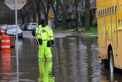 In the upper Midwest, aging infrastructure, from dams to city drains, was overwhelmed by floodwater in April 2026.