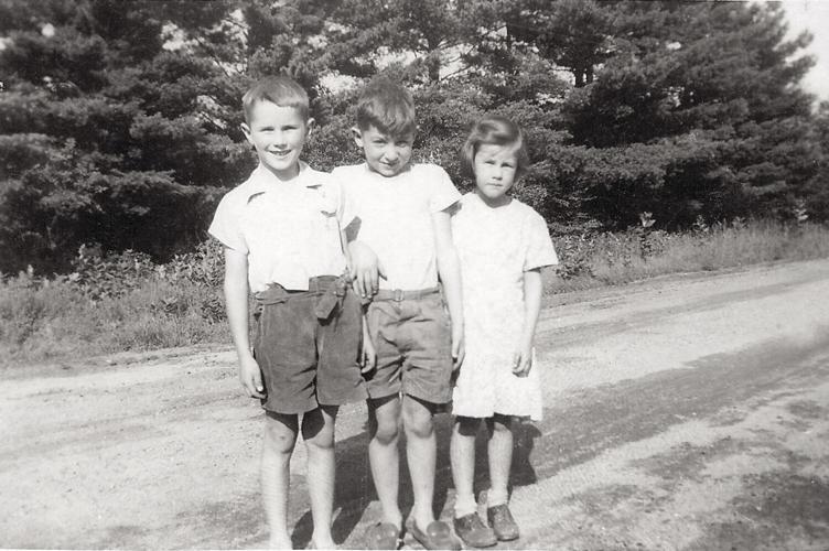 David Crouse -on left 1946