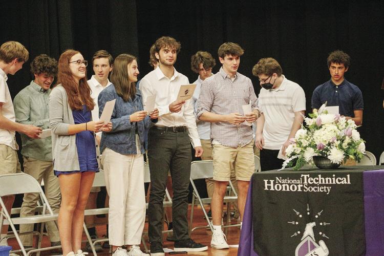 05-17-22 KHS Tech Honor Society pledge 2021 inductees