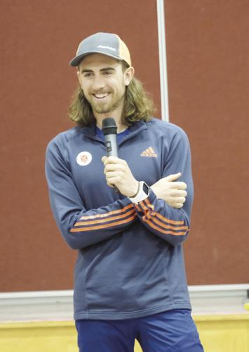 4-24-18 Doherty visits Pine Tree_speaking