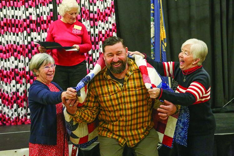 11-15-25 Quilts of Valor weston wrapped