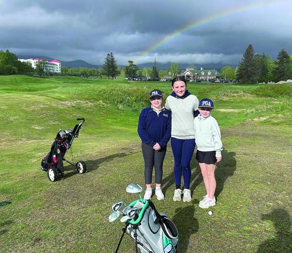 The Golf Column - Mount  Washington - three junior golfers