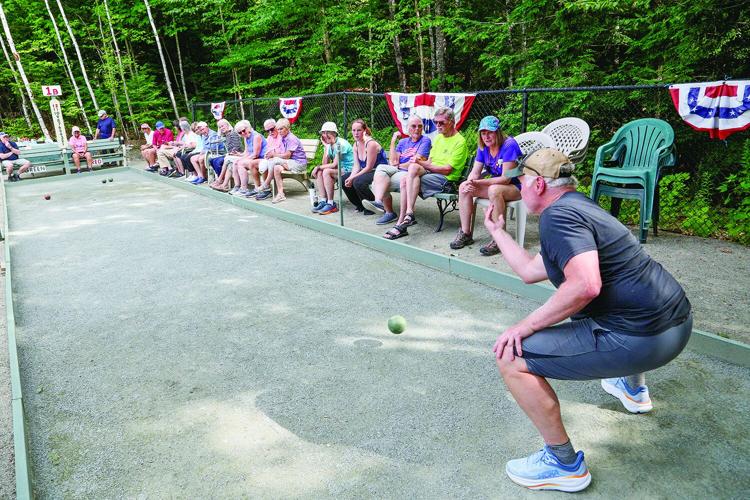 07-22-25 Bocce Club throw spectators wide