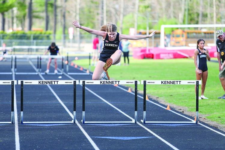 04-29-25 KHS Track hurdles fay