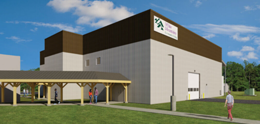 The 10,000 sq. ft. Advanced Technology Building