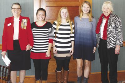 Daughters of the American Revolution Good Citizen recipients