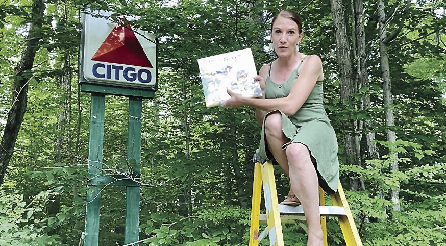 Aimeee Frechette about to read book 150 during the pandemic