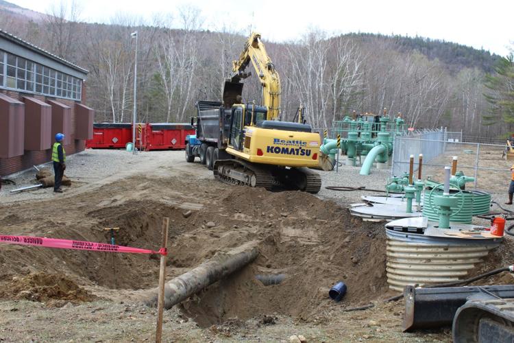 Pump station cleanup in Shelburne