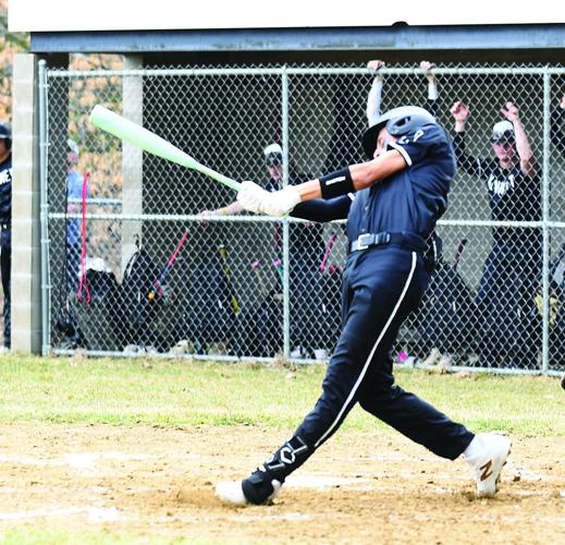 KHS Baseball - Opening Day - Sergio Espezua hit