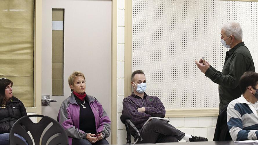 Conway School Board - recessed - closer