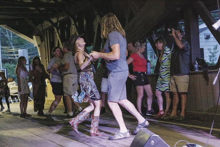 08-07-21 Bridge Dance cowgirl couple