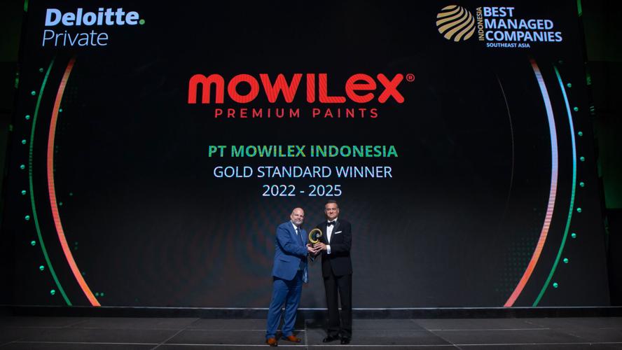 Paint Manufacturer Mowilex Earns Fourth Deloitte "Best Managed Company" Recognition, Achieving Gold Standard
