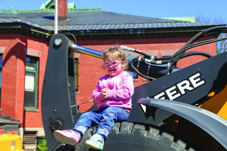 04-25-26 Touch-A-Truck sitting wheel best