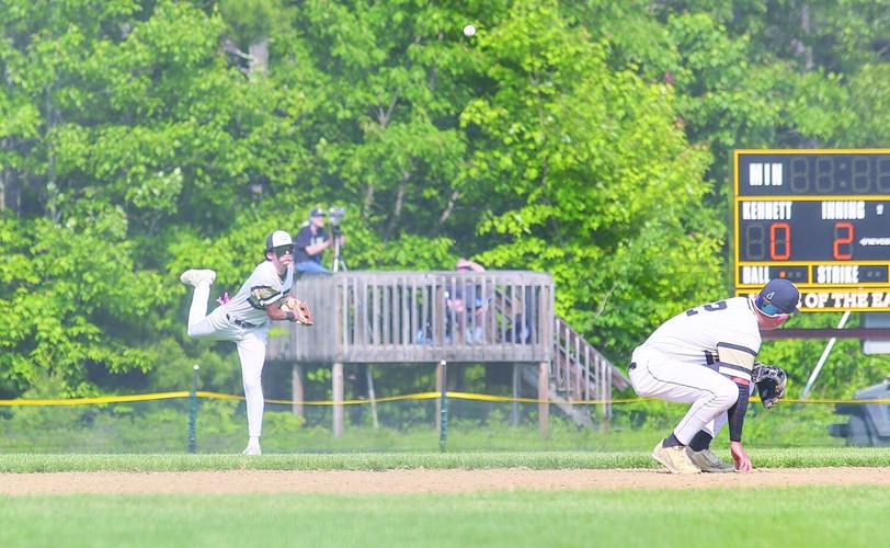 06-05-25 KHS BB Playoffs espezua throw from outfield