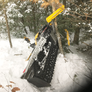 Snowmobile accidents galore on Saturday
