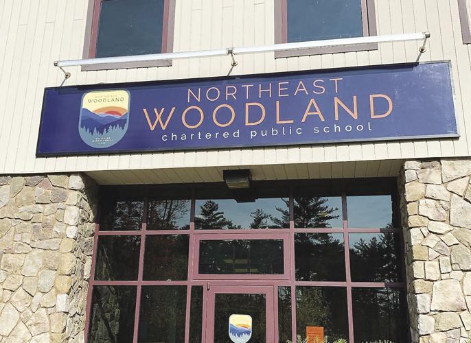 Northeast Woodland Chartered Public School sign