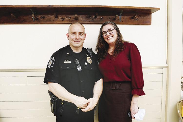 06-07-21 Freedom meeting chief and wife smiling