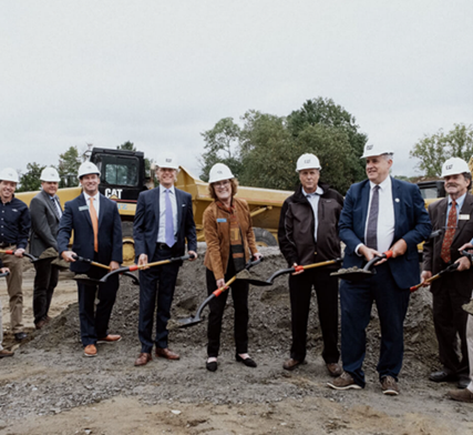 WMCC broke ground for their new Advanced Technology Building on September 14th in Littleton, NH.