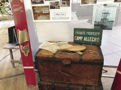 Madison Historical Society Exhibit camp allegro trunk