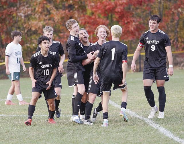 KHS Boys Soccer - Cole McAllister goal celebration