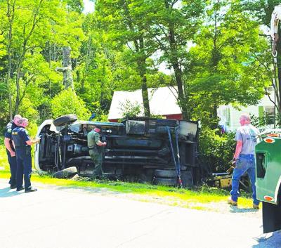 truck roll over