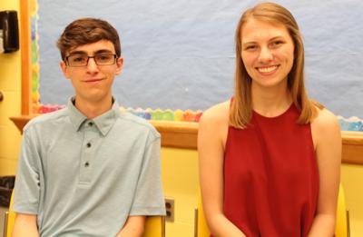 Gauthier and Bernier are Gorham High Valedictorian and Salutatorian